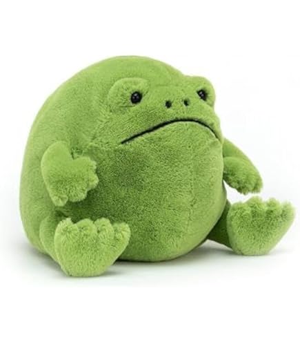 Amazon.com: Jellycat Fergus Frog Stuffed Animal, Medium 13 inches